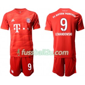 Günstige Fußballtrikots FC Bayern München LEWANDOWSKI 9 Kinder Heimtrikot 2019-2020